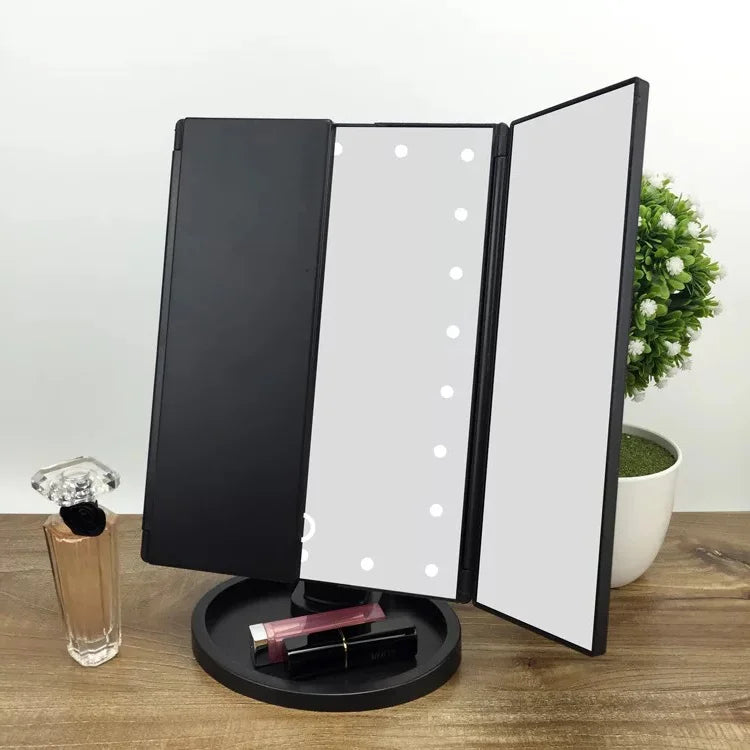 Tri Fold Make up mirror